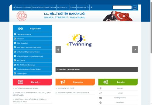 ANKARA / ETİMESGUT - Atatürk İlkokulu