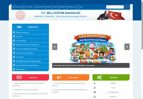 ANKARA / ÇANKAYA - Şehit Mustafa Karasakal İlkokulu