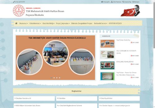 ANKARA / ÇANKAYA - TSK Mehmetcik Vakfı Hafize İhsan Payaza İlkokulu