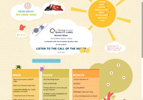 ANKARA / ÇANKAYA - Türk-İş Blokları İlkokulu