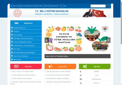 ANKARA / ÇANKAYA - Türkkonut İlkokulu