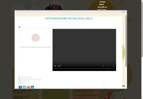 ANKARA / ÇANKAYA - Zübeyde Hanım Anaokulu