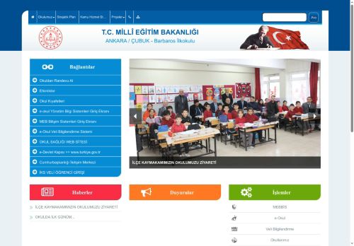 ANKARA / ÇUBUK - Barbaros İlkokulu