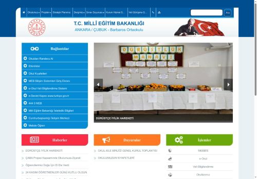 ANKARA / ÇUBUK - Barbaros Ortaokulu