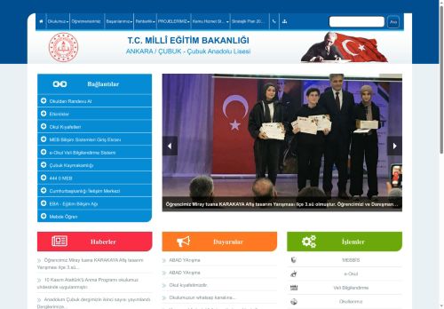 ANKARA / ÇUBUK - Çubuk Anadolu Lisesi