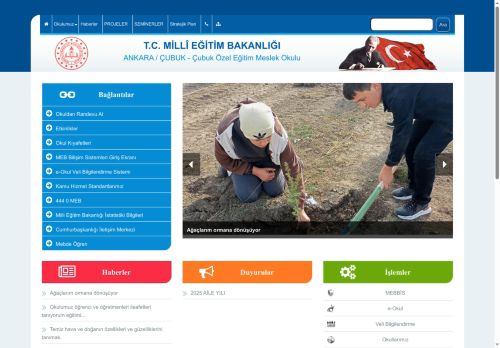 ANKARA / ÇUBUK - Çubuk Özel Eğitim Meslek Okulu