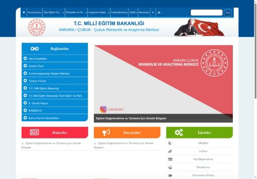 ANKARA / ÇUBUK - Çubuk Rehberlik ve Araştırma Merkezi