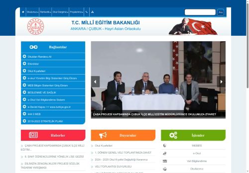 ANKARA / ÇUBUK - Hayri Aslan Ortaokulu