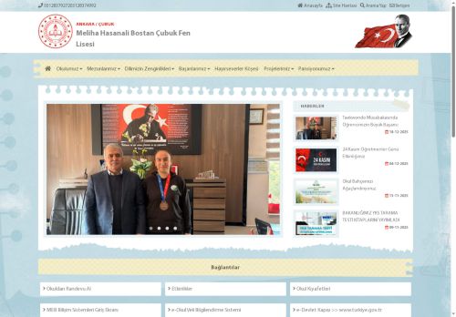 ANKARA / ÇUBUK - Meliha Hasanali Bostan Çubuk Fen Lisesi