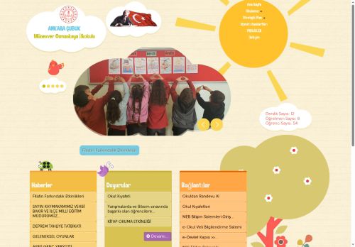 ANKARA / ÇUBUK - Münevver Osmankaya İlkokulu