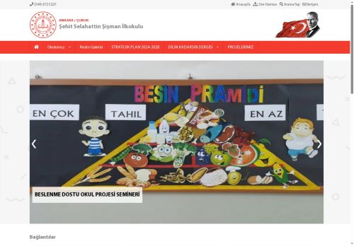 ANKARA / ÇUBUK - Şehit Selahattin Şişman İlkokulu