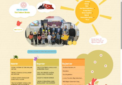 ANKARA / ÇUBUK - Türk Telekom İlkokulu