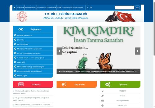 ANKARA / ÇUBUK - Yavuz Selim Ortaokulu