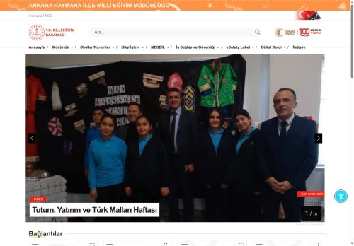 MEB ANKARA - HAYMANA İLÇE MİLLÎ EĞİTİM MÜDÜRLÜĞÜ