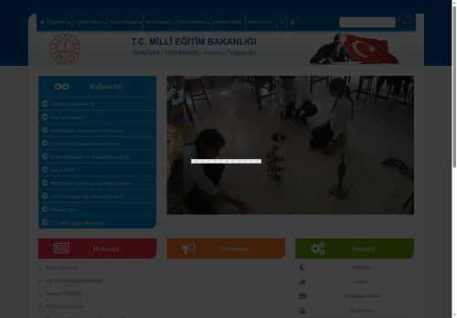 ANKARA / HAYMANA - Yenice Ortaokulu