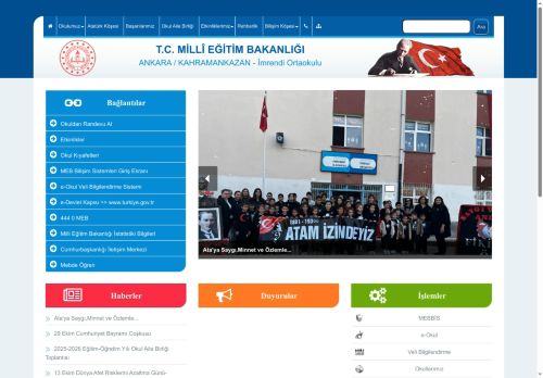 ANKARA / KAHRAMANKAZAN - İmrendi Ortaokulu