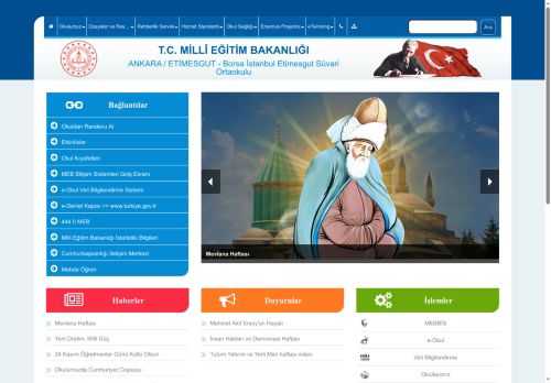 ANKARA / ETİMESGUT - Borsa İstanbul Etimesgut Süvari Ortaokulu