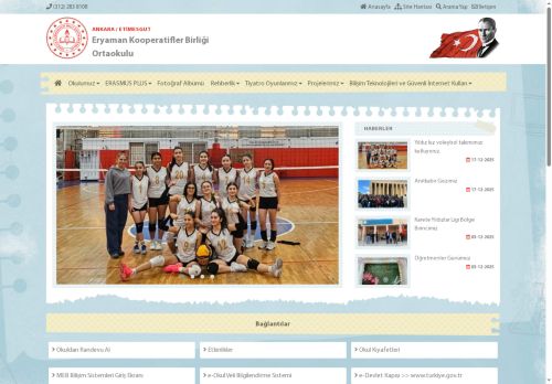 ANKARA / ETİMESGUT - Eryaman Kooperatifler Birliği Ortaokulu