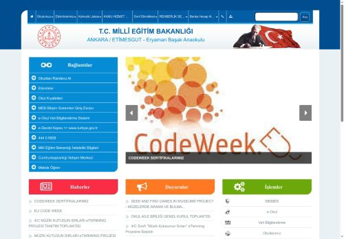 ANKARA / ETİMESGUT - Eryaman Başak Anaokulu