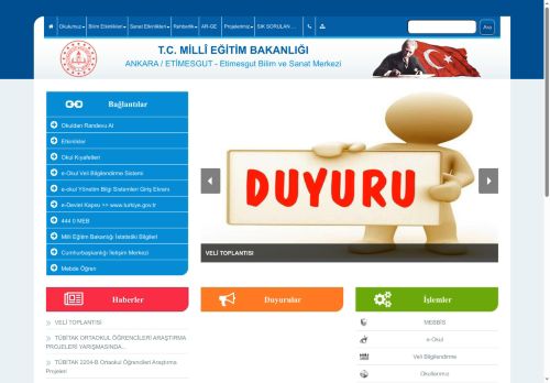 ANKARA / ETİMESGUT - Etimesgut Bilim ve Sanat Merkezi