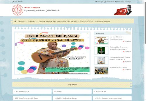 ANKARA / ETİMESGUT - Eryaman Şehit Rıfat Çelik İlkokulu