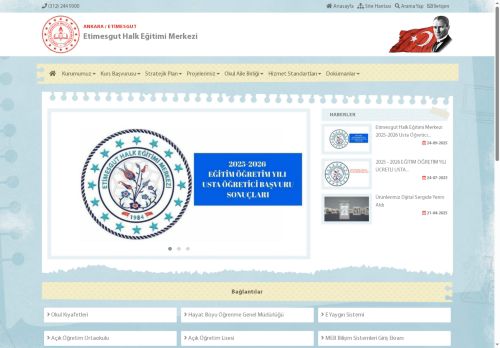 ANKARA / ETİMESGUT - Etimesgut Halk Eğitimi Merkezi