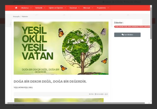 ANKARA / ETİMESGUT - Hasan Ali Yücel Ortaokulu