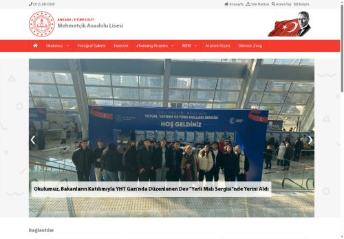 ANKARA / ETİMESGUT - Mehmetçik Anadolu Lisesi