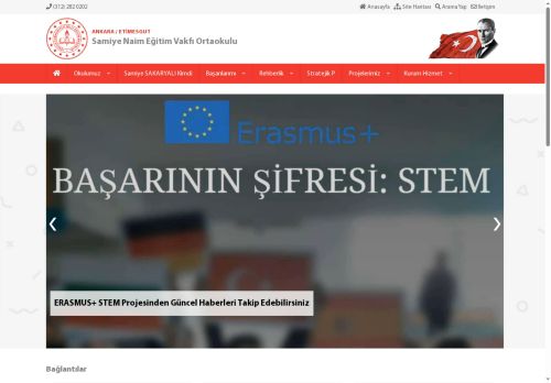 ANKARA / ETİMESGUT - Samiye Naim Eğitim Vakfı Ortaokulu