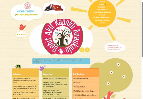 ANKARA / ETİMESGUT - Şehit Akif Kapaklı Anaokulu