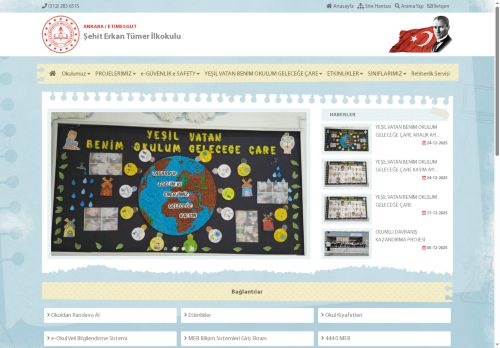 ANKARA / ETİMESGUT - Şehit Erkan Tümer İlkokulu