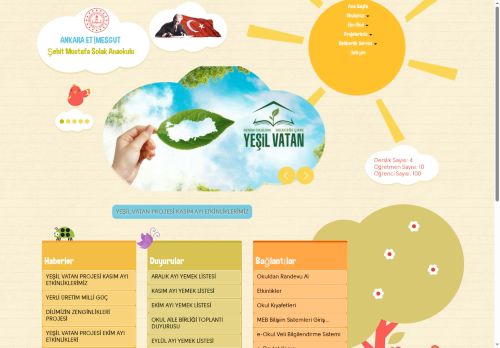 ANKARA / ETİMESGUT - Şehit Mustafa Solak Anaokulu