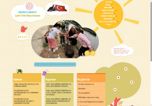 ANKARA / ETİMESGUT - Şehit Tevhit Akkan Anaokulu