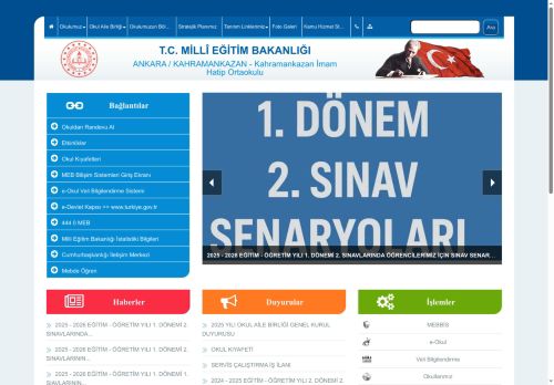 ANKARA / KAHRAMANKAZAN - Kahramankazan İmam Hatip Ortaokulu