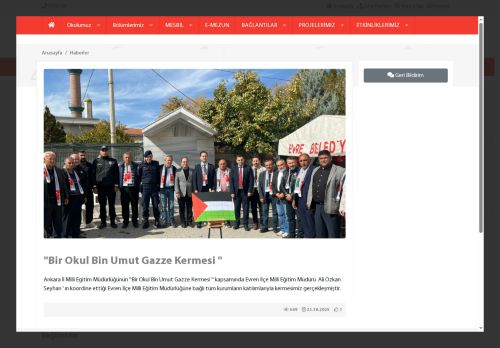 ANKARA / EVREN - Evren Çok Programlı Anadolu Lisesi