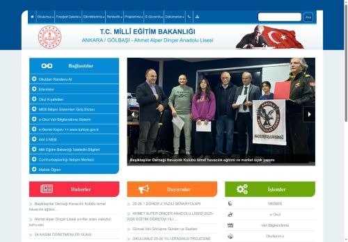 ANKARA / GÖLBAŞI - Ahmet Alper Dinçer Anadolu Lisesi