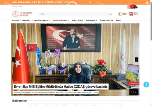 MEB ANKARA - EVREN İLÇE MİLLÎ EĞİTİM MÜDÜRLÜĞÜ