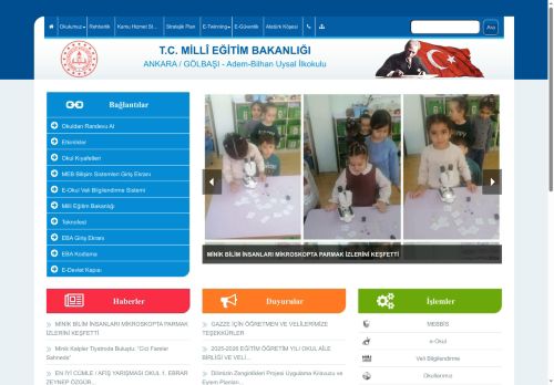 ANKARA / GÖLBAŞI - Adem-Bilhan Uysal İlkokulu