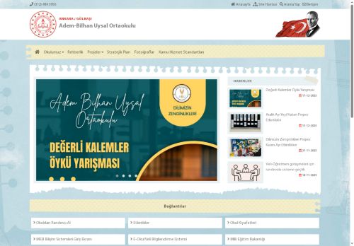 ANKARA / GÖLBAŞI - Adem-Bilhan Uysal Ortaokulu