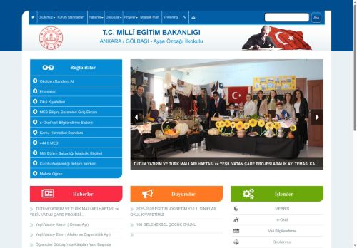 ANKARA / GÖLBAŞI - Ayşe Özbağı İlkokulu