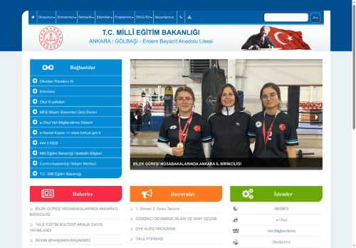 ANKARA / GÖLBAŞI - Erdem Beyazıt Anadolu Lisesi