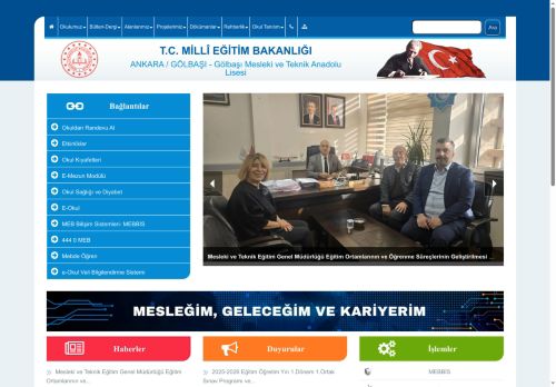 ANKARA / GÖLBAŞI - Gölbaşı Mesleki ve Teknik Anadolu Lisesi