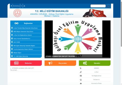 Gölbaşı Özel Eğitim Uygulama Merkezi I. Kademe - ANKARA / GÖLBAŞI