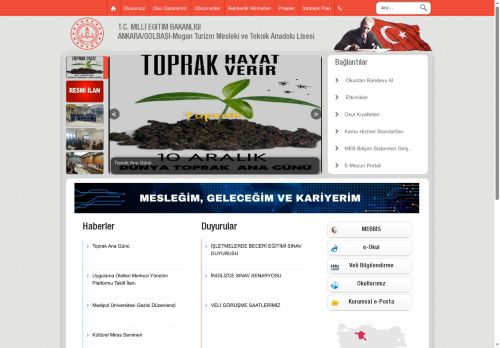 ANKARA / GÖLBAŞI - Mogan Turizm Mesleki ve Teknik Anadolu Lisesi