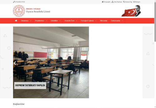 ANKARA / GÖLBAŞI - Oyaca Anadolu Lisesi