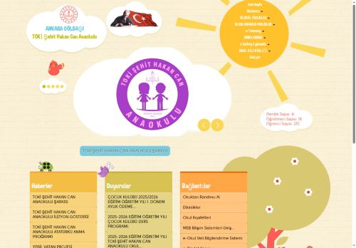 ANKARA / GÖLBAŞI - TOKİ Şehit Hakan Can Anaokulu