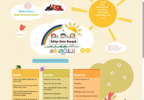 ANKARA / GÖLBAŞI - Zekiye Emin Kanıpek Anaokulu