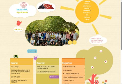 ANKARA / GÜDÜL - Cağa Ortaokulu