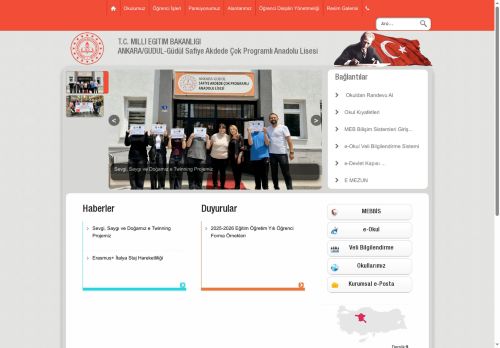 ANKARA / GÜDÜL - Güdül Safiye Akdede Çok Programlı Anadolu Lisesi