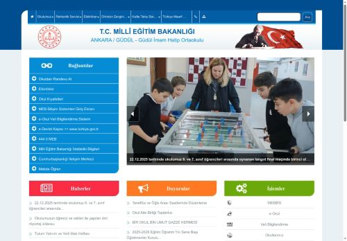 ANKARA / GÜDÜL - Güdül İmam Hatip Ortaokulu